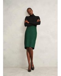 Hobbs - Daphne Wool Skirt - Lyst