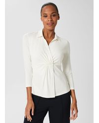 Hobbs - Nadia Wrap Top - Lyst