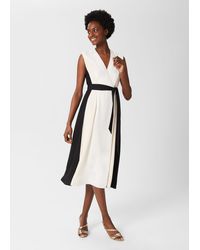 Hobbs - Natalie Fit And Flare Dress - Lyst