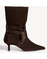Hobbs - Courtney Suede Boots - Lyst