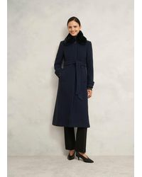 Hobbs - Celeste Wool Blend Coat - Lyst