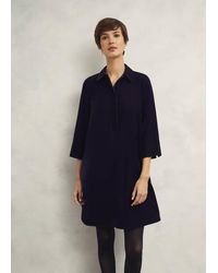 Hobbs - Velvet Marciella Dress - Lyst