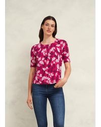 Hobbs - Jacqueline Printed Top - Lyst