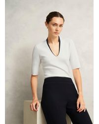 Hobbs - Scarlett Knitted Top - Lyst