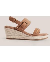 Hobbs - Ashlyn Suede Espadrilles - Lyst