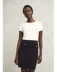 Hobbs - Sairey Sparkle Knitted Skirt - Lyst