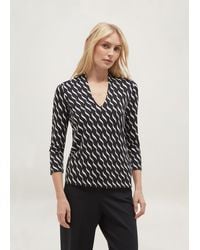 Hobbs - Aimee Printed Top - Lyst