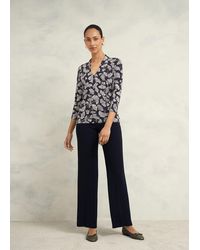 Hobbs - Aimee Printed Top - Lyst
