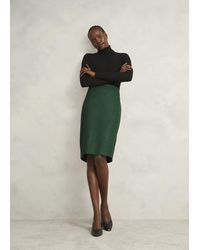 Hobbs - Daphne Wool Skirt - Lyst