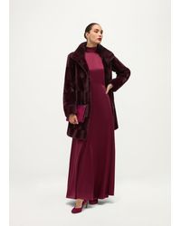 Hobbs - Petite Rosanne Faux Fur Coat - Lyst