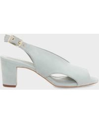 Hobbs - Riley Suede Sandals - Lyst