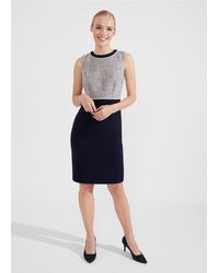 Hobbs - Petite Laurie Dress With Cotton - Lyst