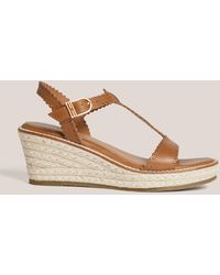 Hobbs - Alyssa Leather Espadrilles - Lyst