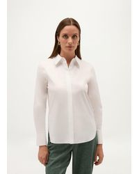 Hobbs - Andra Cotton Blend Shirt - Lyst