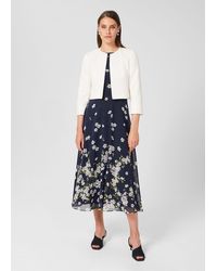 Hobbs - Elize Textured Jacket - Lyst