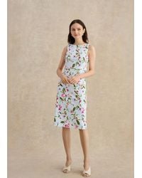 Hobbs - Petite Freda Floral Dress - Lyst