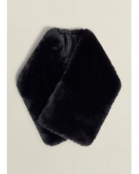 Hobbs - Christie Faux Fur Scarf - Lyst