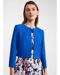 Hobbs - Elize Crepe Jacket - Lyst