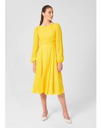 Hobbs - Sadie Fit And Flare Dress - Lyst