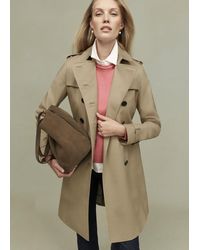 Hobbs - Petite Skylar Shower Resistant Trench Coat - Lyst