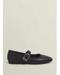 Hobbs - Clara Leather Mary Janes - Lyst