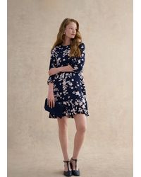 Hobbs - Liana Floral Mini Dress - Lyst
