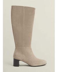 Hobbs - Caroline Suede Knee Boots - Lyst