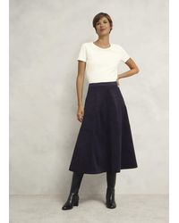 Hobbs - Clifton Cord Skirt - Lyst