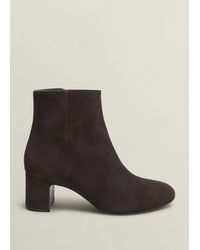 Hobbs - Rochelle Suede Ankle Boots - Lyst
