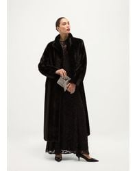 Hobbs - Misha Faux Fur Maxi Coat - Lyst