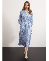 Hobbs - Deanery Midi Dress - Lyst