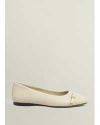 Hobbs - Kelly Leather Ballerinas - Lyst