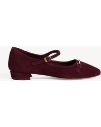 Hobbs - Alessia Suede Mary Janes - Lyst