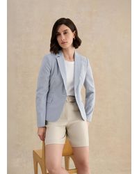 Hobbs - Blake Seersucker Jacket - Lyst