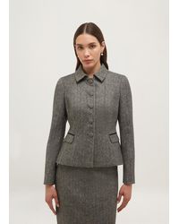 Hobbs - Daniella Wool Jacket - Lyst