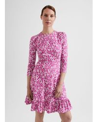 Hobbs - Ami Jersey Dress - Lyst