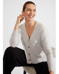 Hobbs - Julaina Cardigan With Cashmere - Lyst