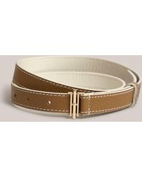Hobbs - Nala Leather Skinny Belt - Lyst