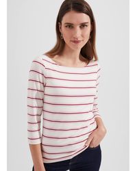 Hobbs - Sonya Striped Top - Lyst