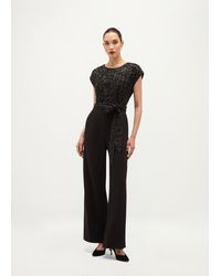 Hobbs - Lilah Sequin Jumpsuit - Lyst