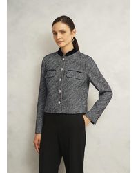 Hobbs - Tammie Wool Blend Jacket - Lyst