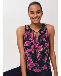 Hobbs - Darcey Floral Top - Lyst