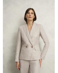 Hobbs - Alessia Linen Jacket - Lyst