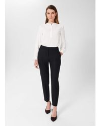 Hobbs - Gael Wool Blend Trousers - Lyst