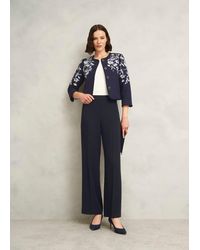 Hobbs - Mel Wide Trousers - Lyst
