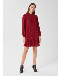Hobbs - Merle Printed Dress - Lyst