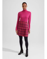 Hobbs - Leah Wool Skirt - Lyst