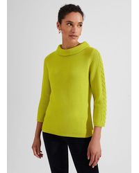 Hobbs - Camilla Cotton Jumper - Lyst