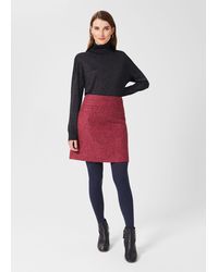 Hobbs - Maisey Wool A Line Skirt - Lyst