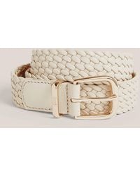 Hobbs - Nima Woven Leather Belt - Lyst